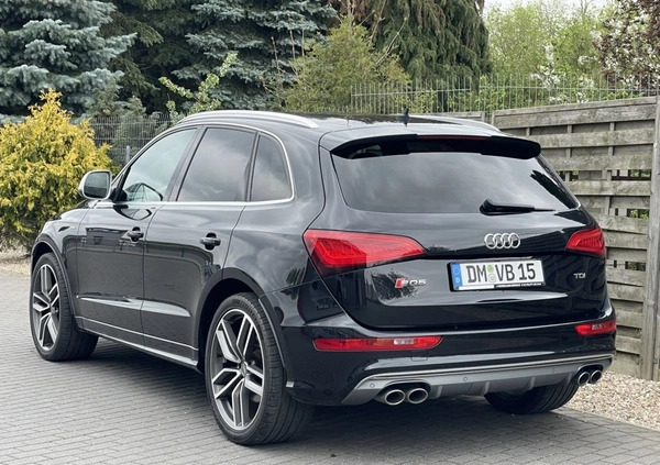 Audi SQ5 cena 109900 przebieg: 93500, rok produkcji 2013 z Bystrzyca Kłodzka małe 407